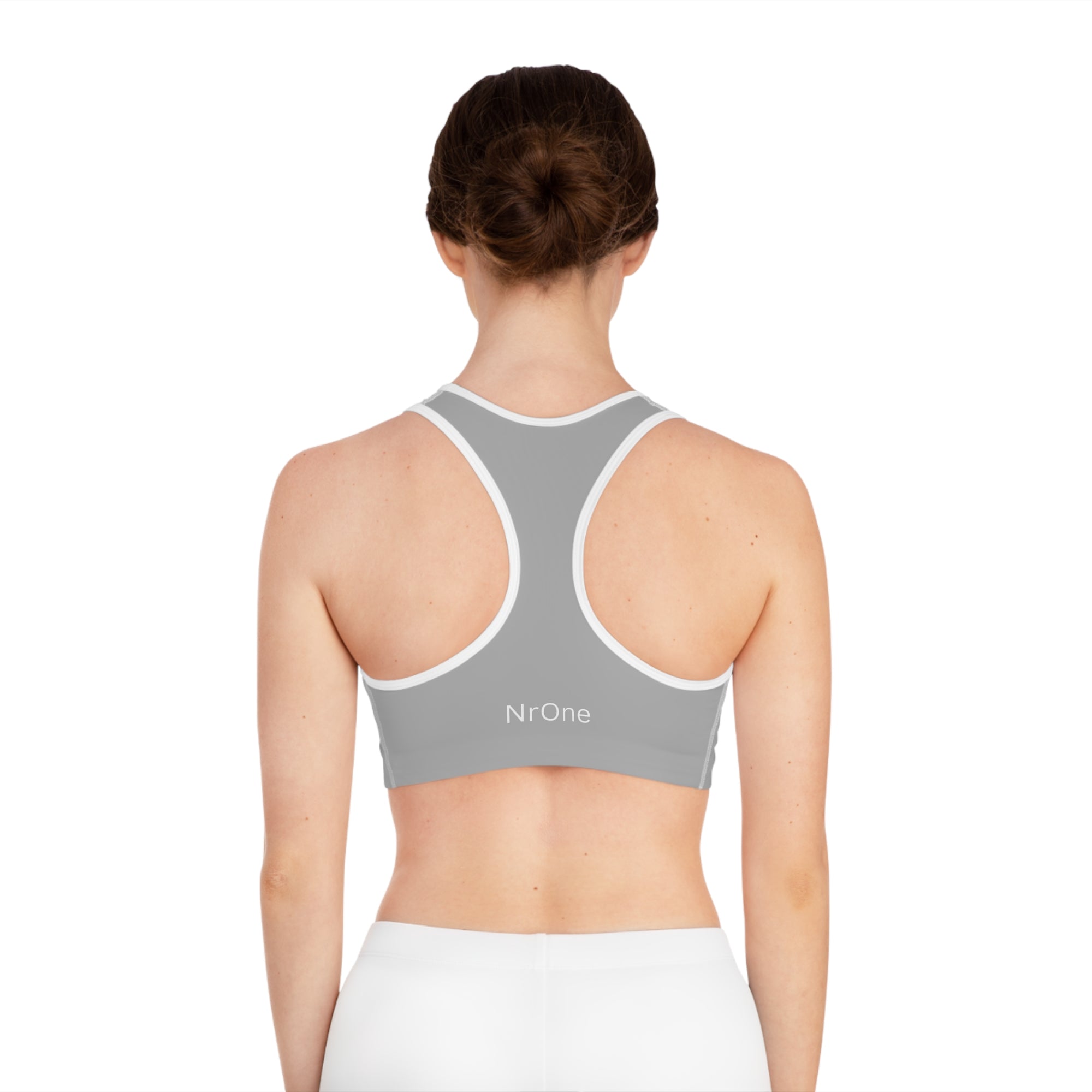 NrOne Women High‑Impact Sports Bra in Grey