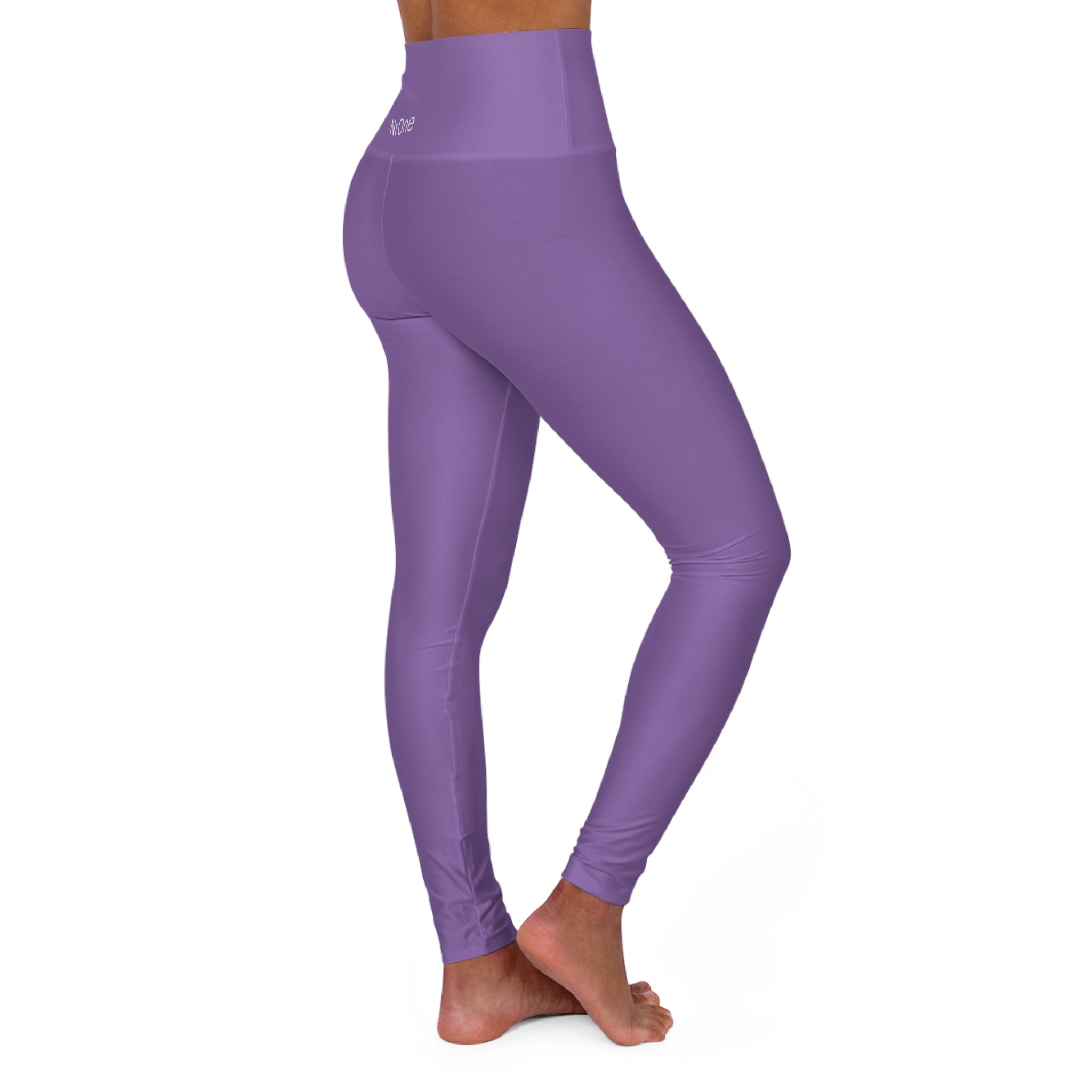 NrOne Women High-Waisted Leggings in Light Purple