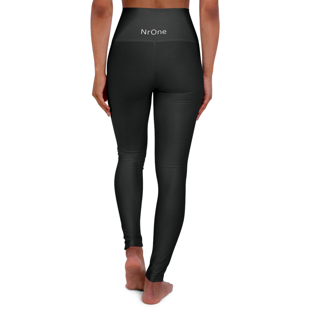NrOne Women High-Waisted Leggings in Black