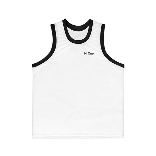 NrOne Men Basketball Jersey in White