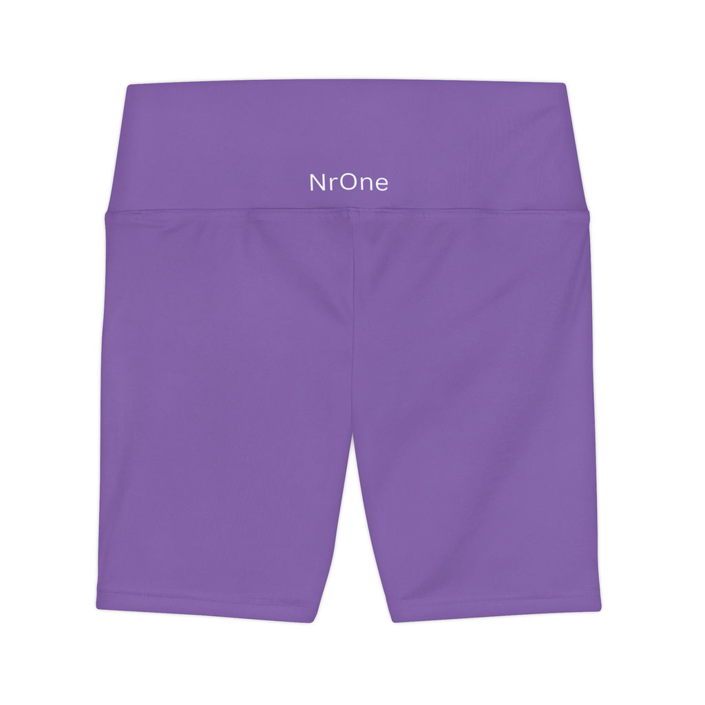 NrOne Women Performance Shorts in Light Purple