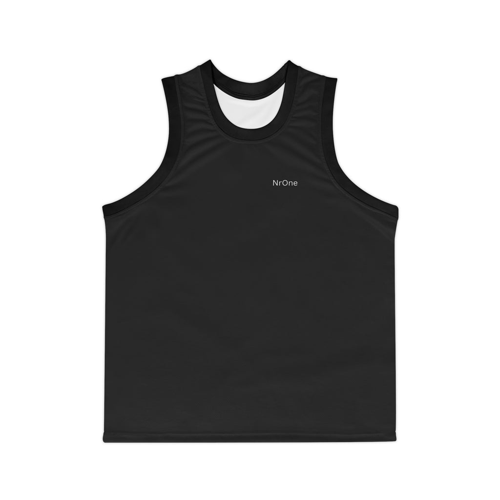 NrOne Men Basketball Jersey in Black