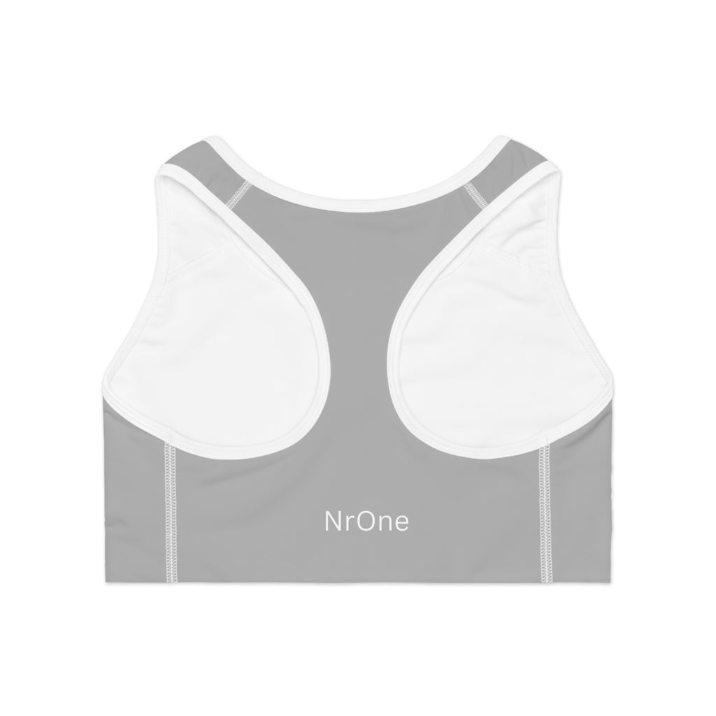 NrOne Women High‑Impact Sports Bra in Grey