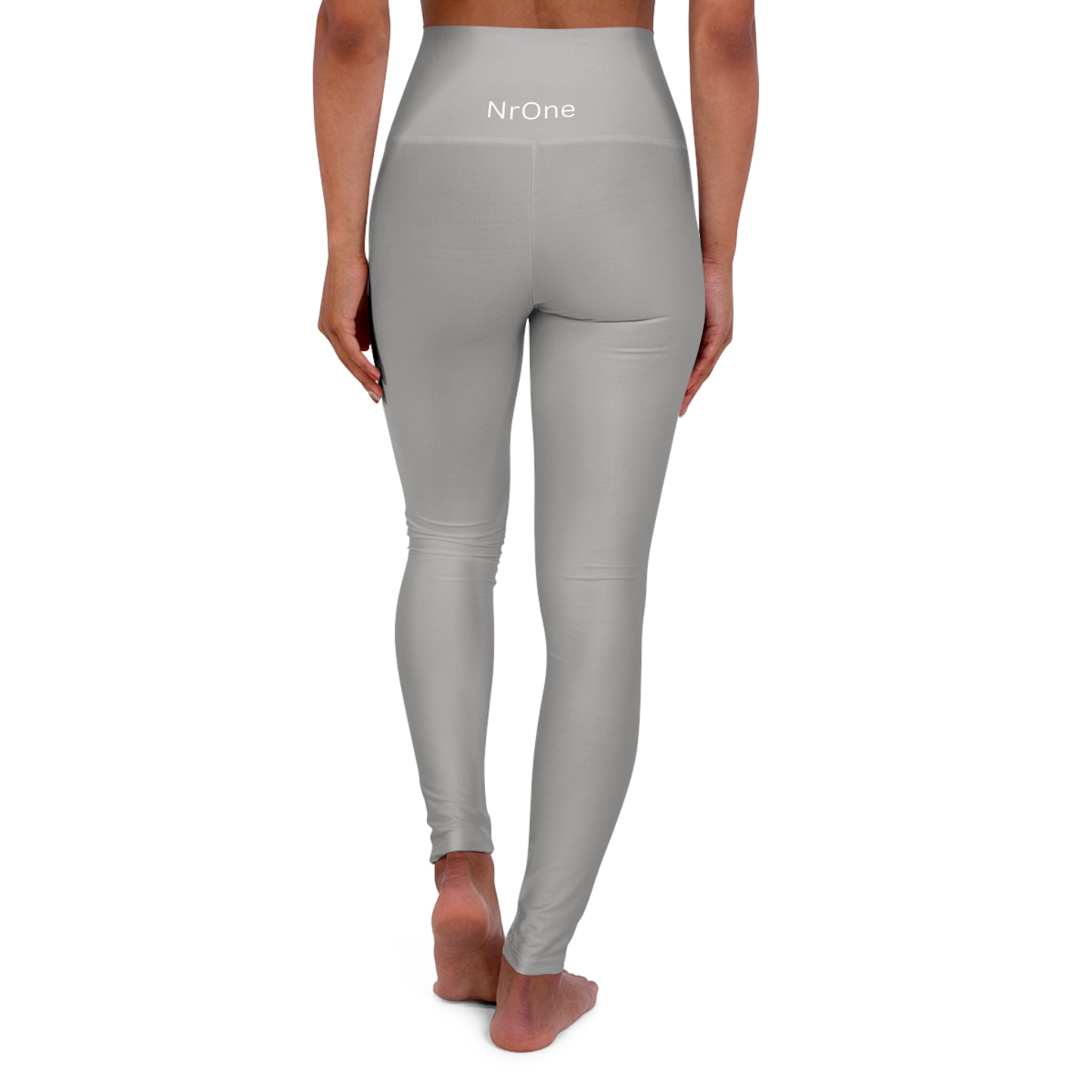NrOne Women High-Waisted Leggings in Grey