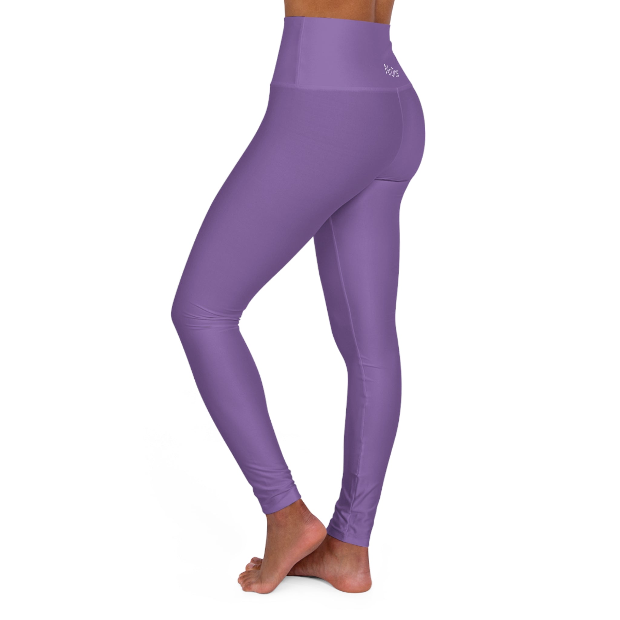 NrOne Women High-Waisted Leggings in Light Purple