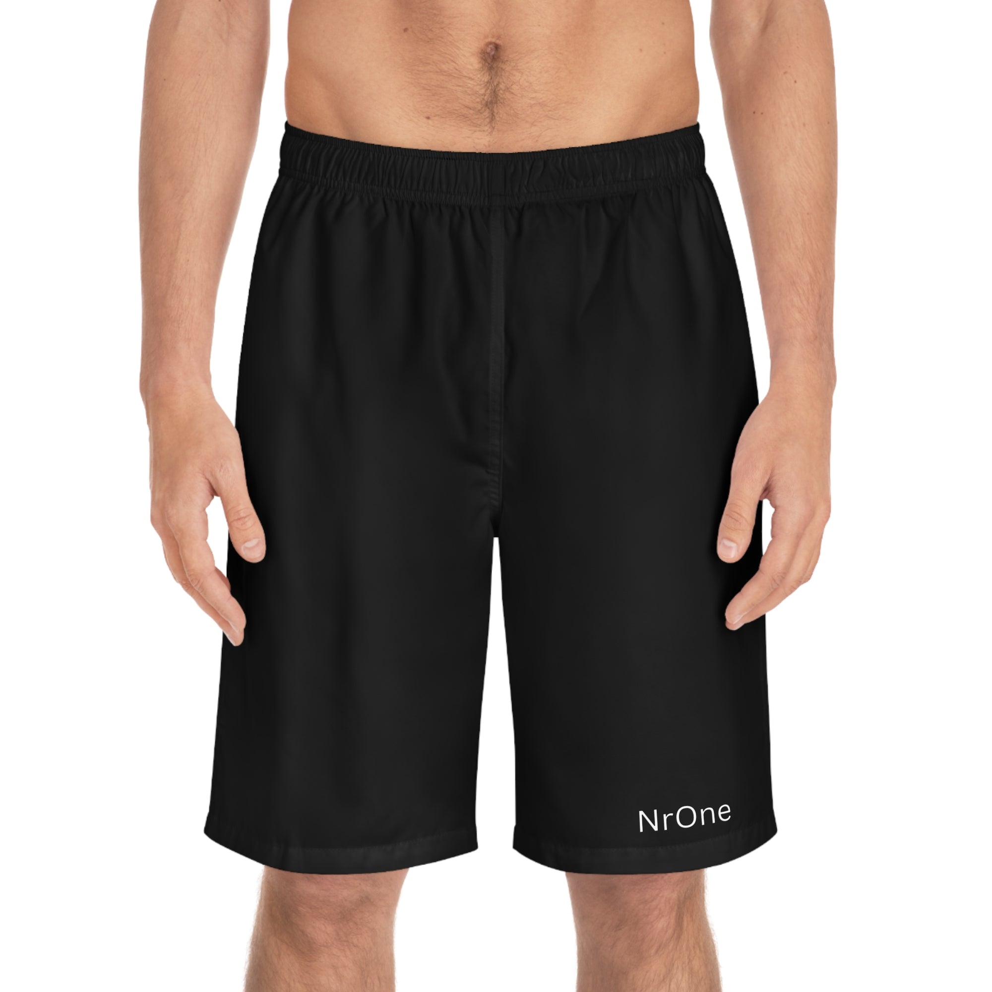 NrOne Men Boardshorts – Performance in Black