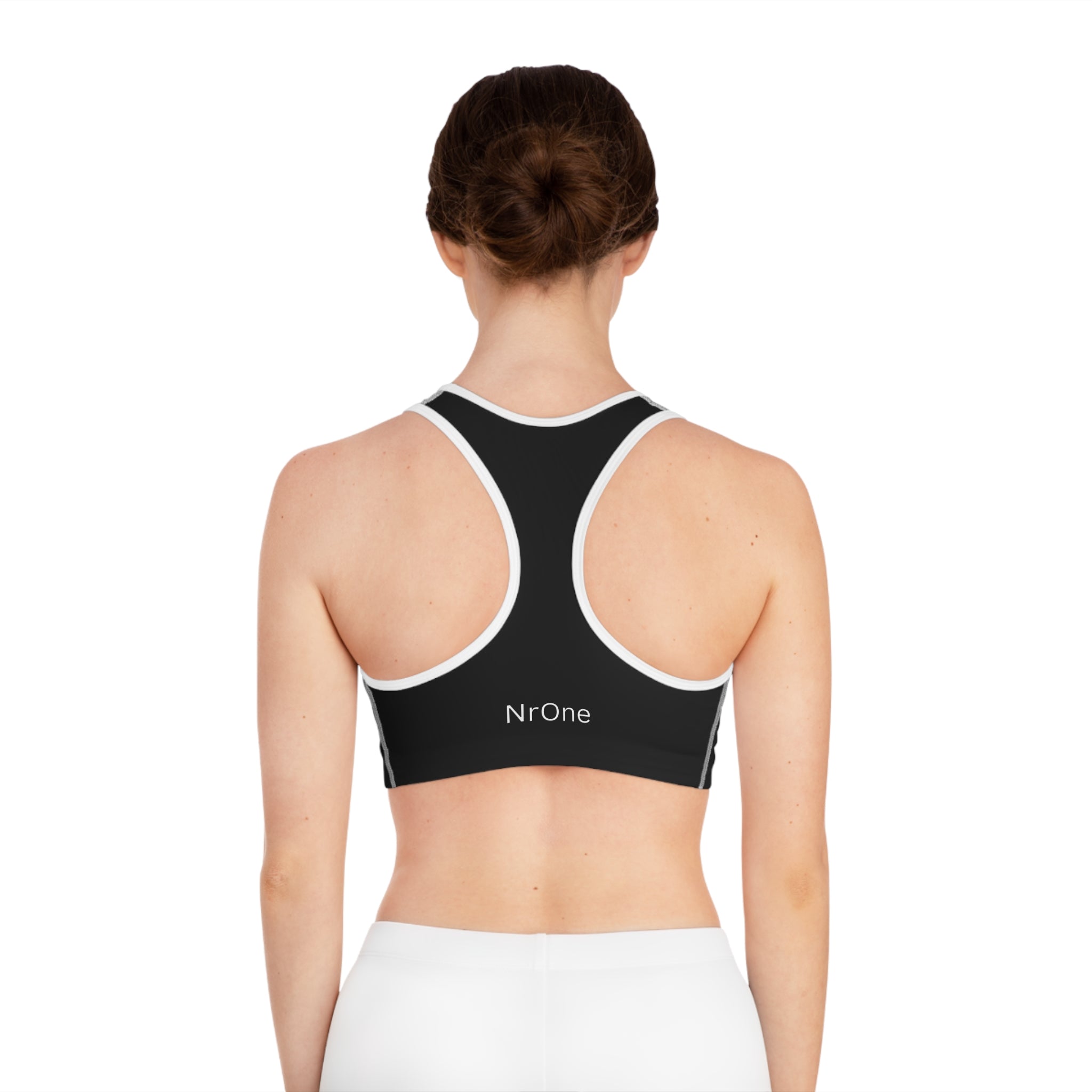 NrOne Women High‑Impact Sports Bra in Black