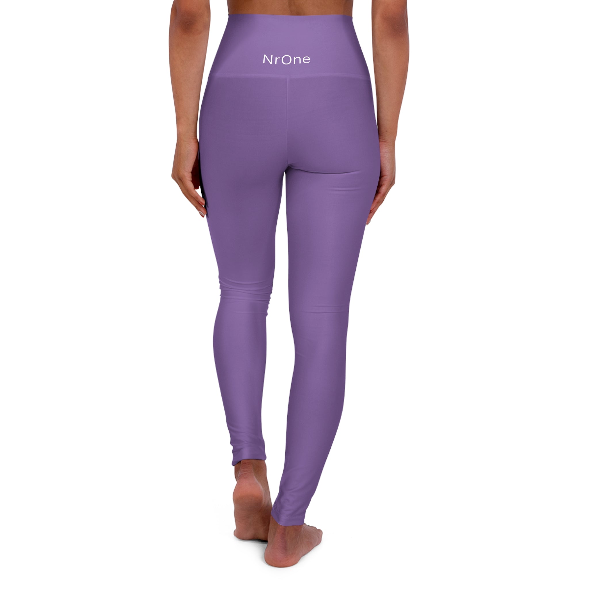 NrOne Women High-Waisted Leggings in Light Purple