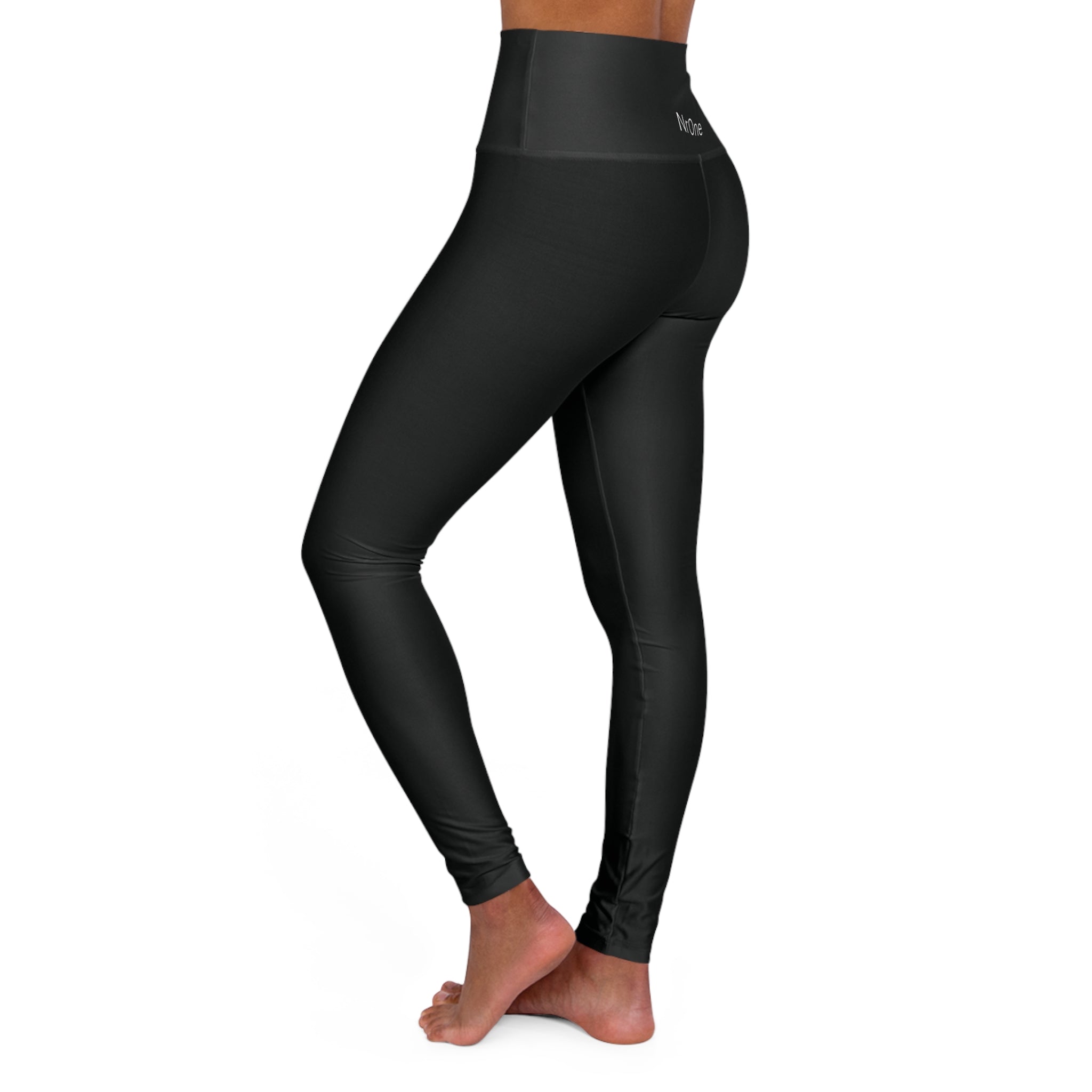 NrOne Women High-Waisted Leggings in Black