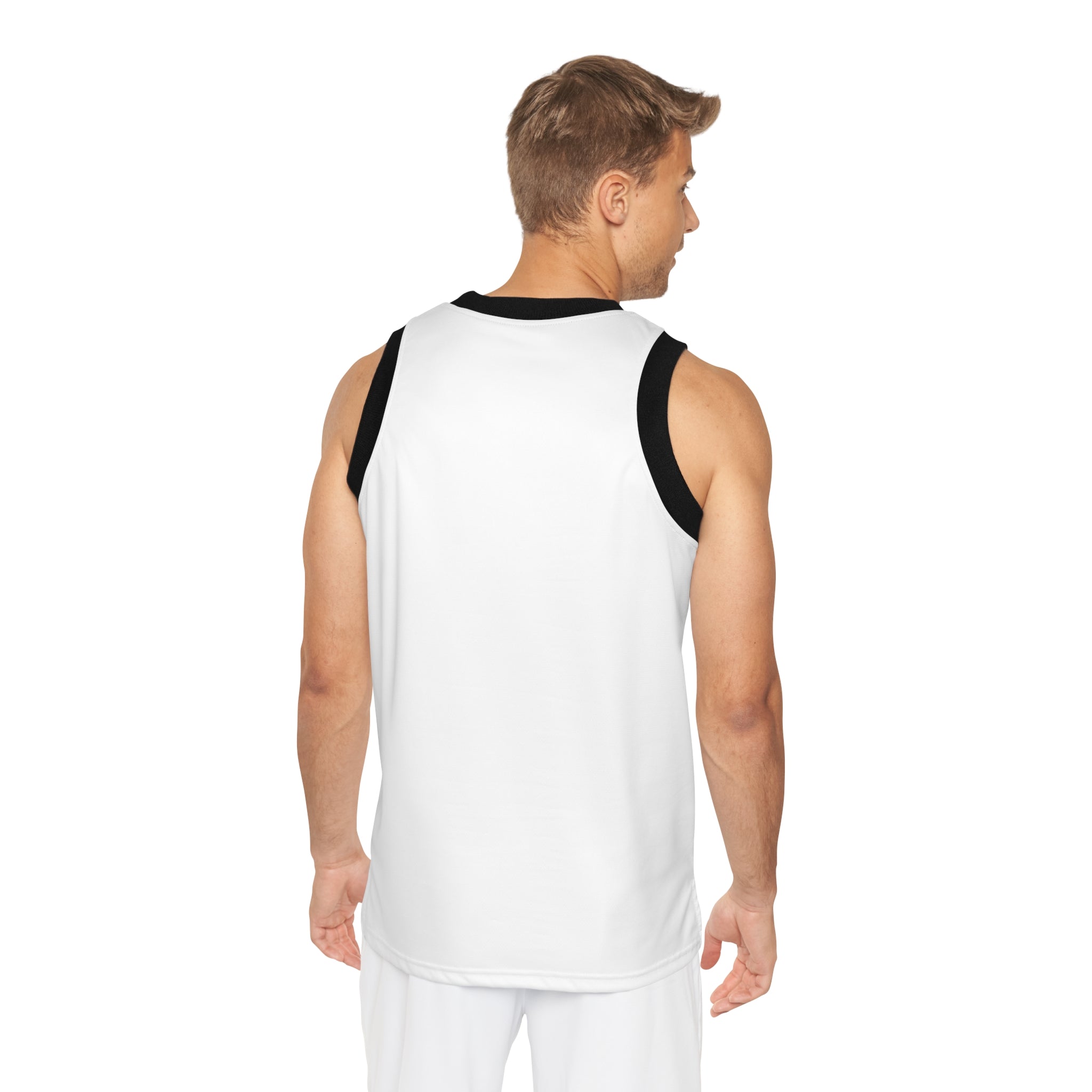 NrOne Men Basketball Jersey in White