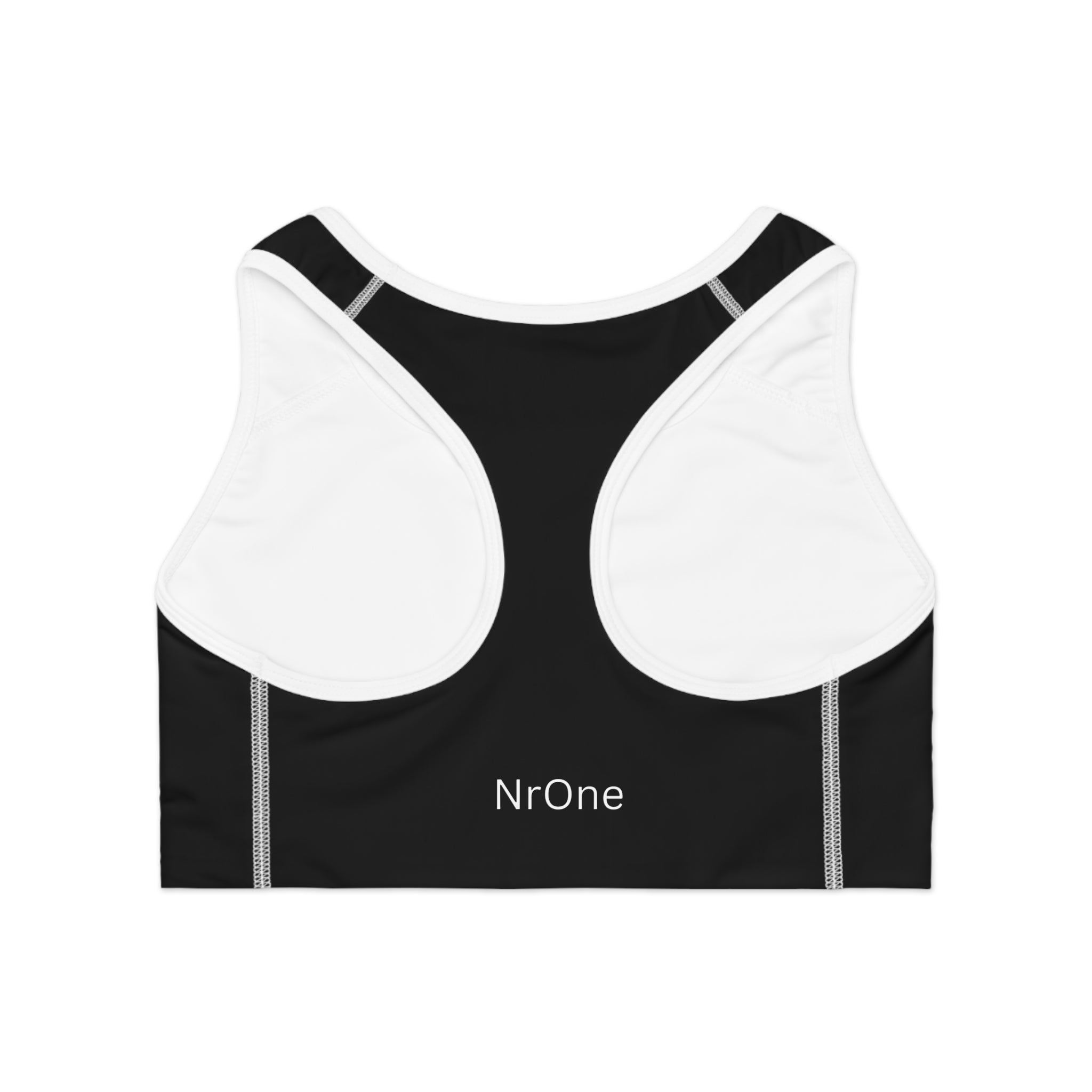 NrOne Women High‑Impact Sports Bra in Black