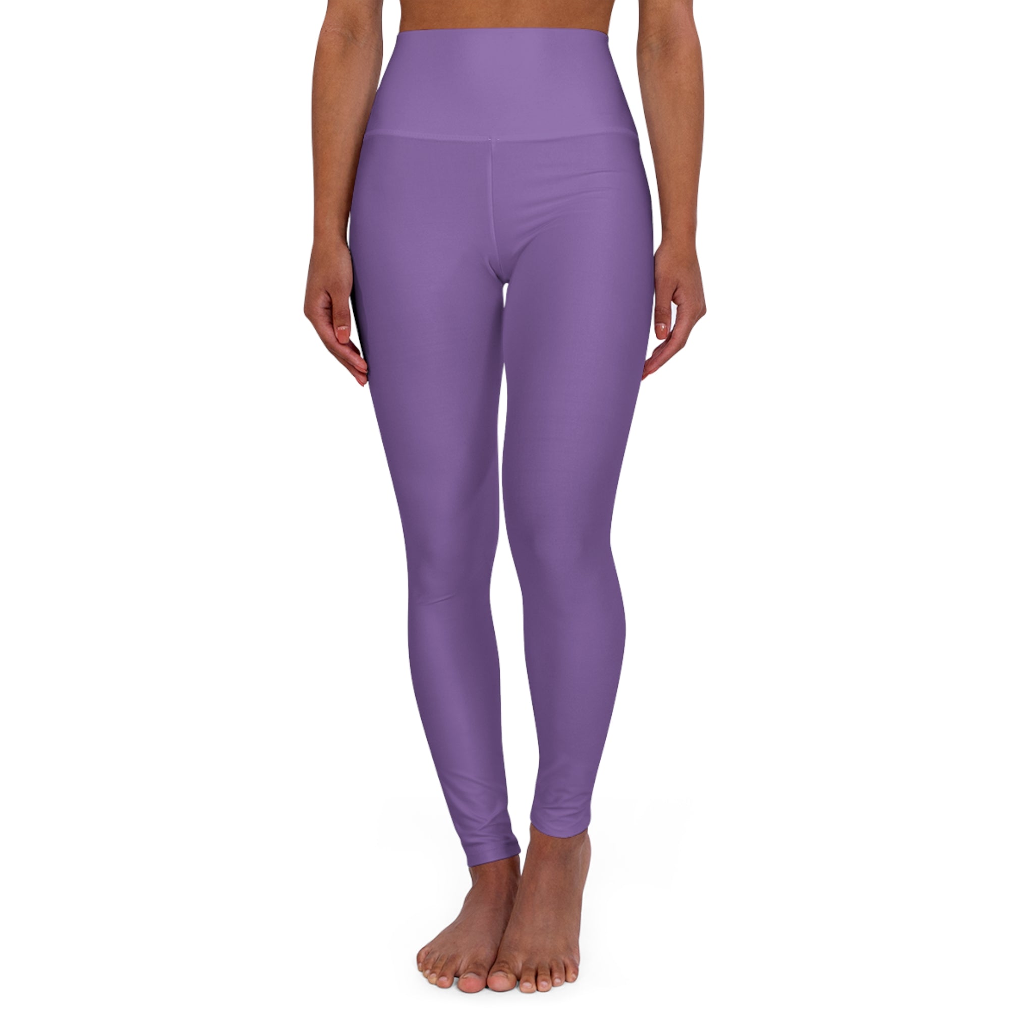 NrOne Women High-Waisted Leggings in Light Purple