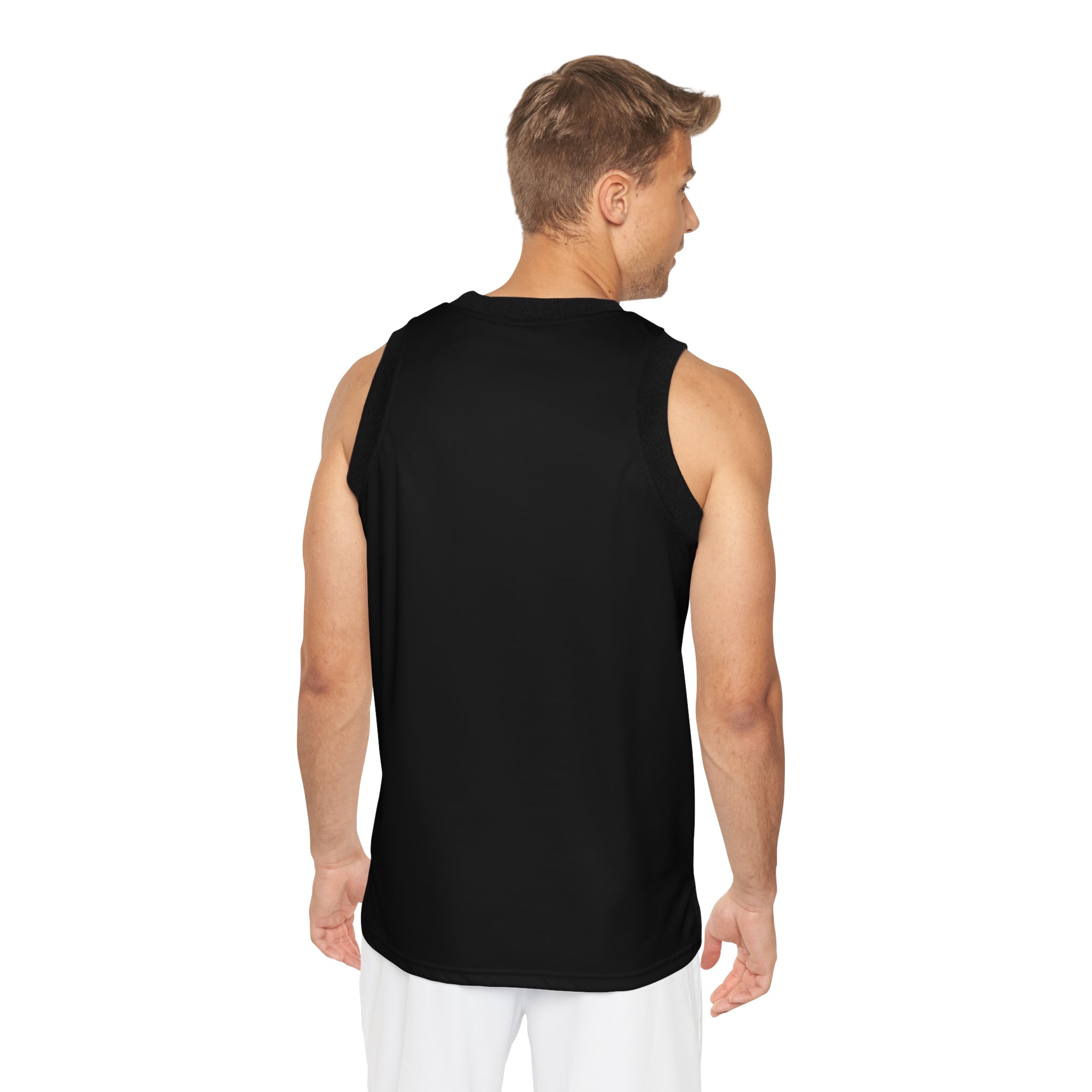 NrOne Men Basketball Jersey in Black