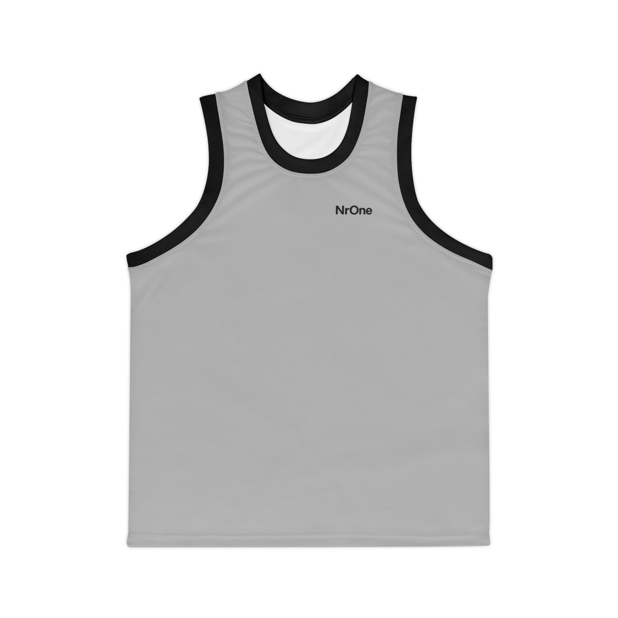 NrOne Men Basketball Jersey in Grey