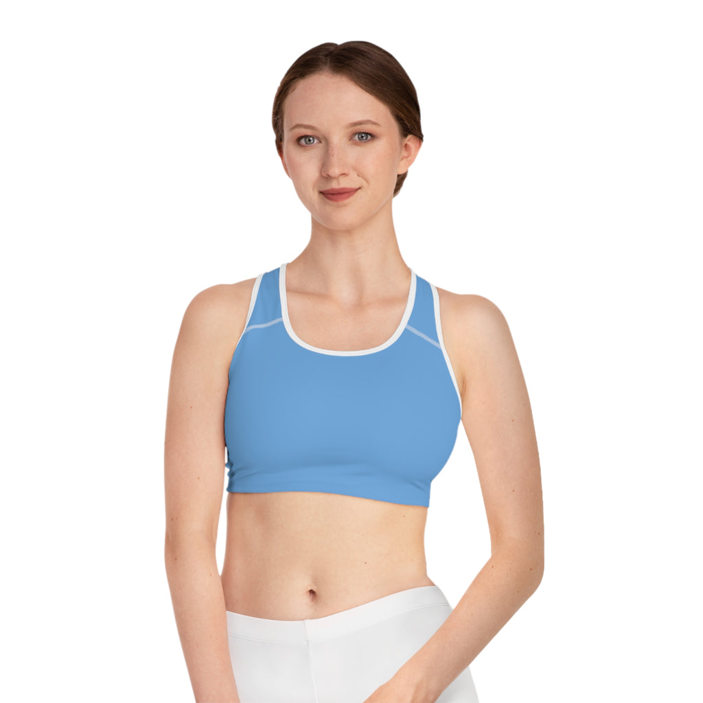 NrOne Women High‑Impact Sports Bra in light Blue