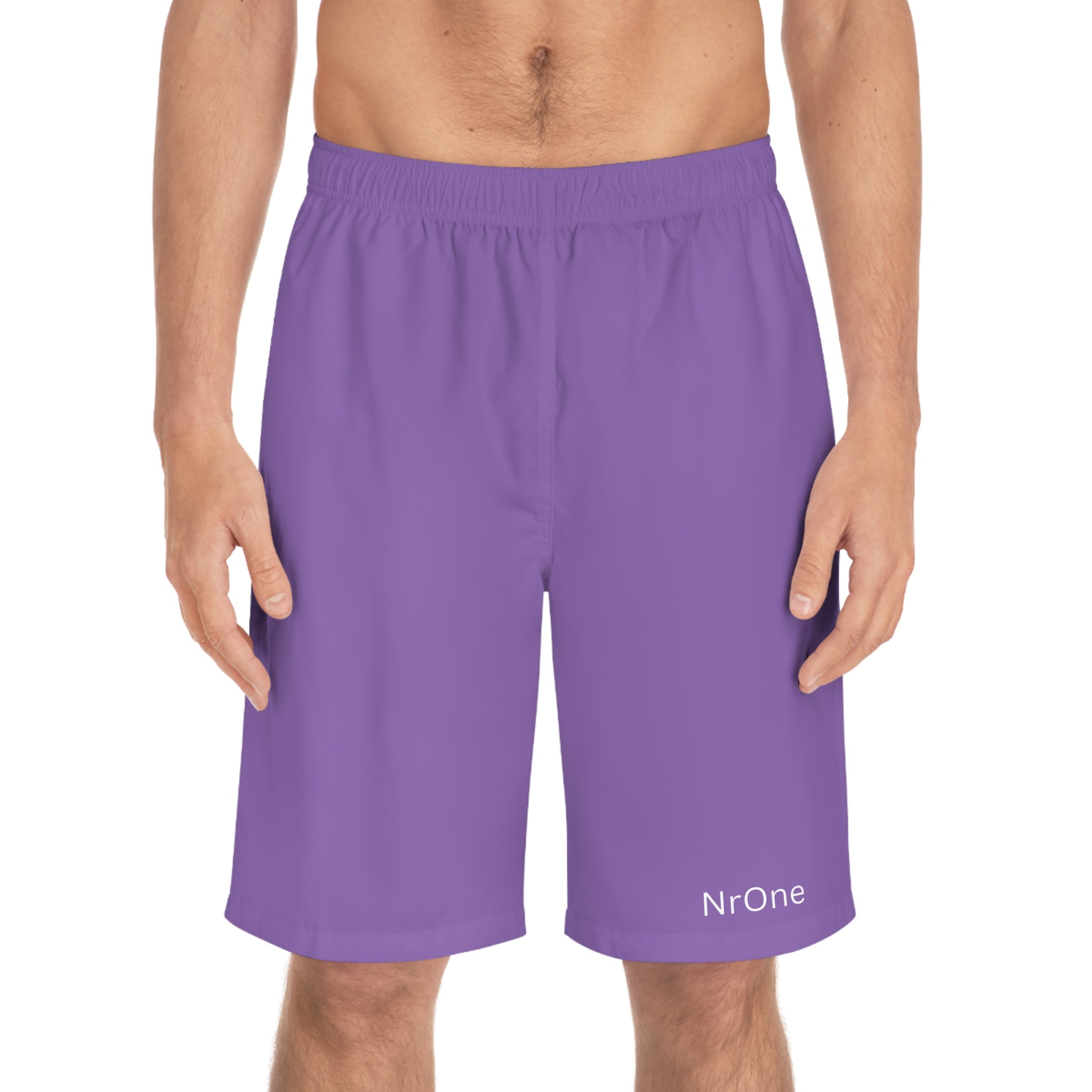 NrOne Men Boardshorts – Performance in Light Purple